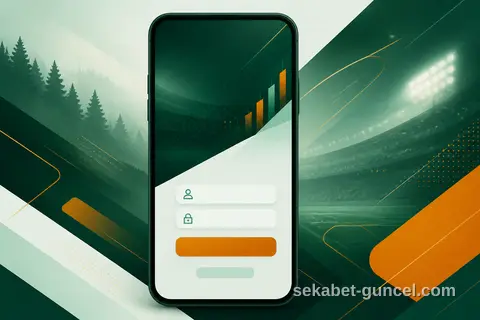 Sekabet mobil giriş telefon ekranı